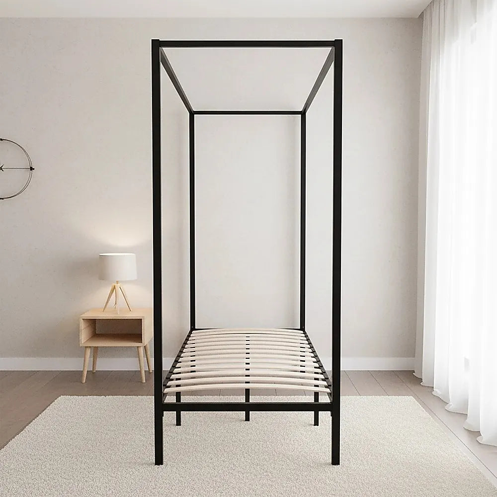 4 Four Poster Single Bed Frame - Image 6