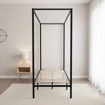 4 Four Poster Single Bed Frame - Image 6