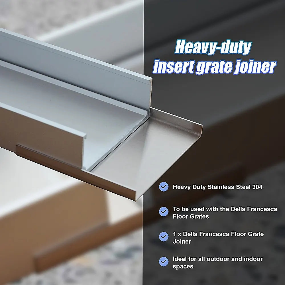 Floor Grate Joiner Stainless Steel 304 Shower Drain Channel Connector - Image 8