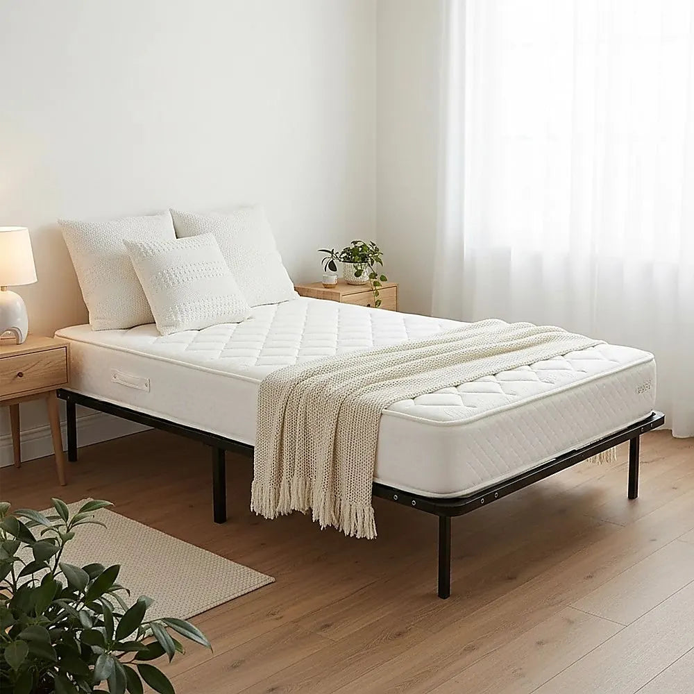 King Single Metal Bed Frame - Bedroom Furniture - Image 7