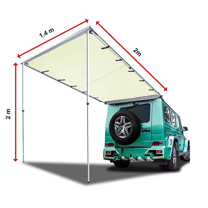 1.4m x 2m Car Side Awning Roof - Image 8