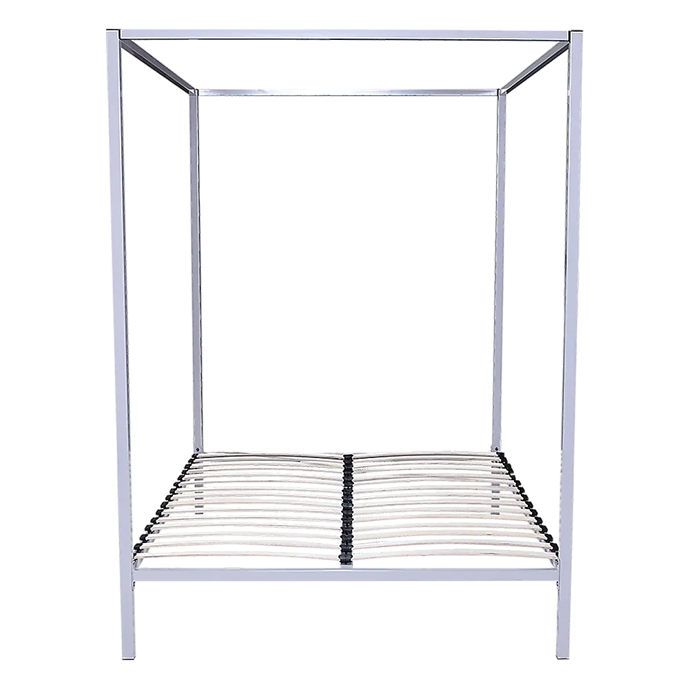 4 Four Poster Queen Bed Frame