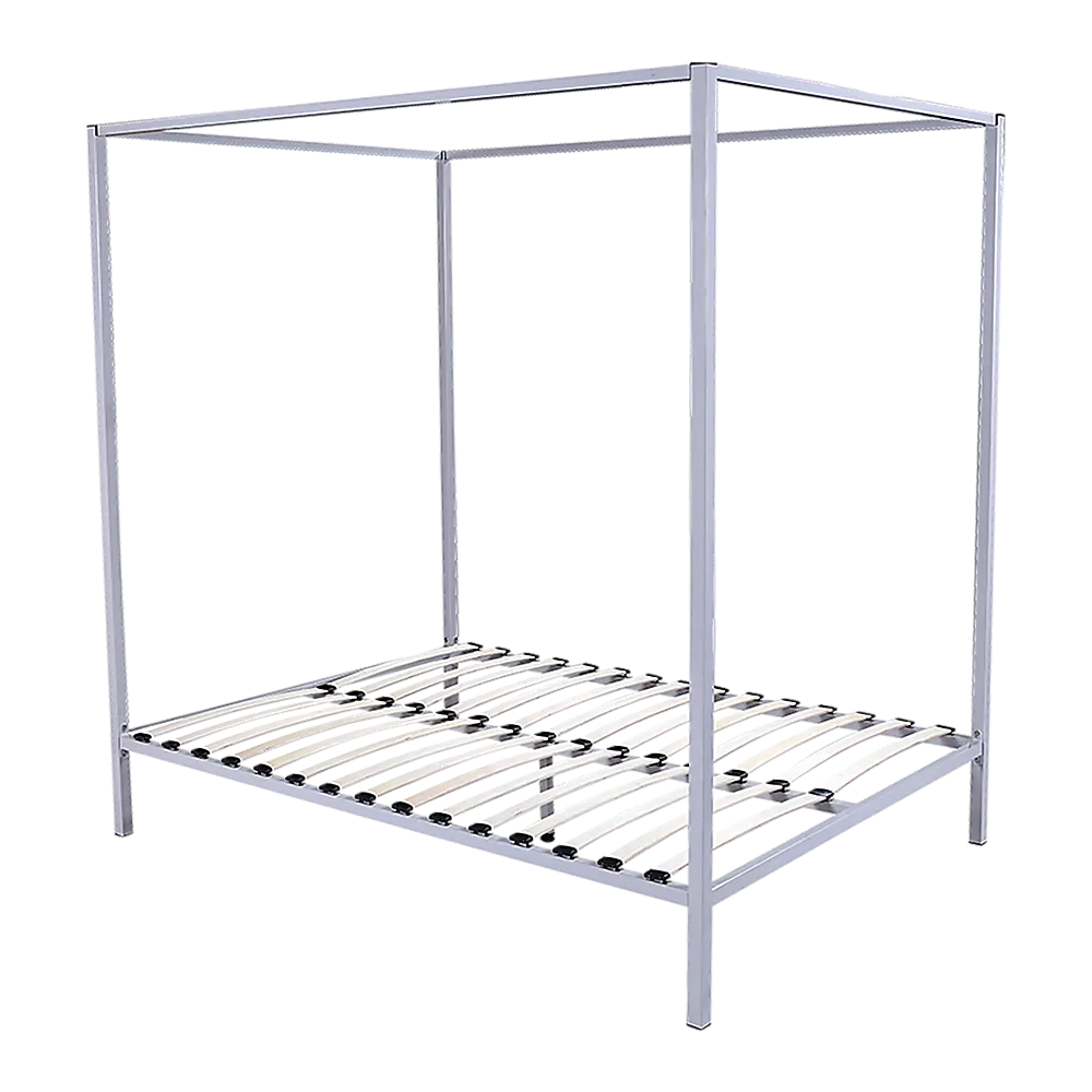 4 Four Poster Queen Bed Frame - Image 4