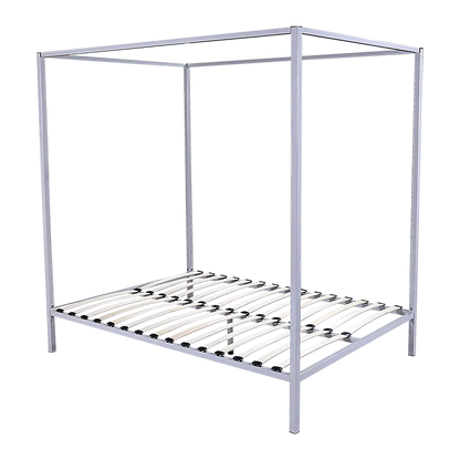4 Four Poster Queen Bed Frame - Image 4