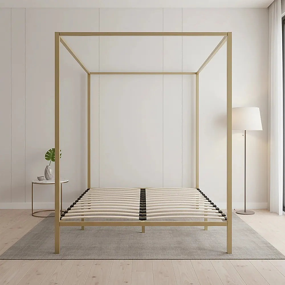 4 Four Poster Queen Bed Frame - Image 7