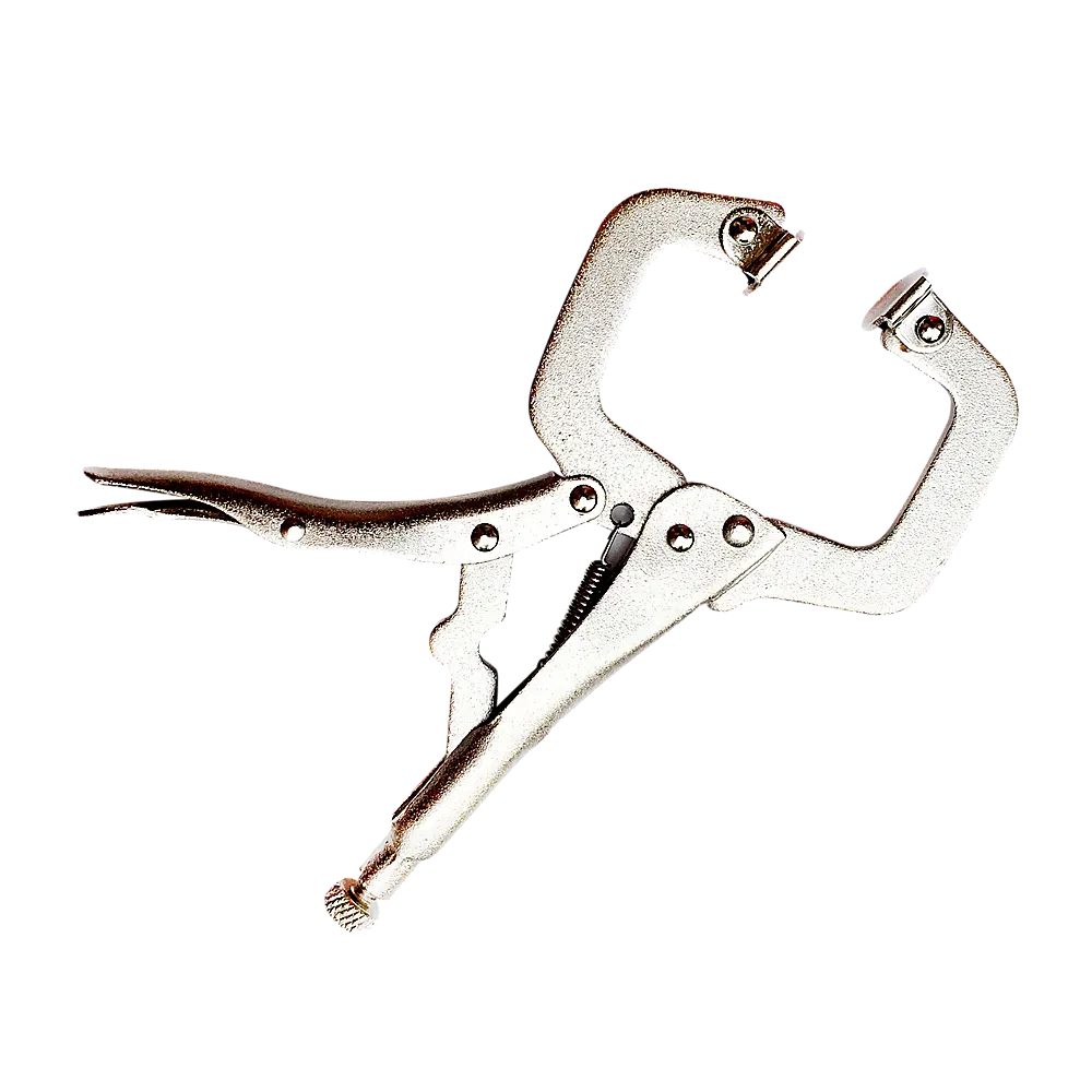 10pc Heavy Duty Steel C-Clamps 6" Mig Welding Locking Plier Vice Grip - Image 5