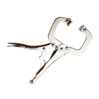 10pc Heavy Duty Steel C-Clamps 6" Mig Welding Locking Plier Vice Grip - Image 5