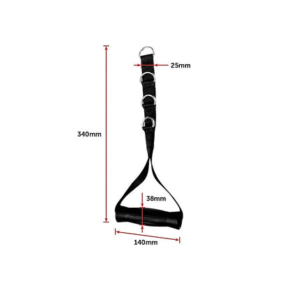 2x Adjustable Nylon Cable Handles – Home Gym Attachment for Strength Training - Image 7