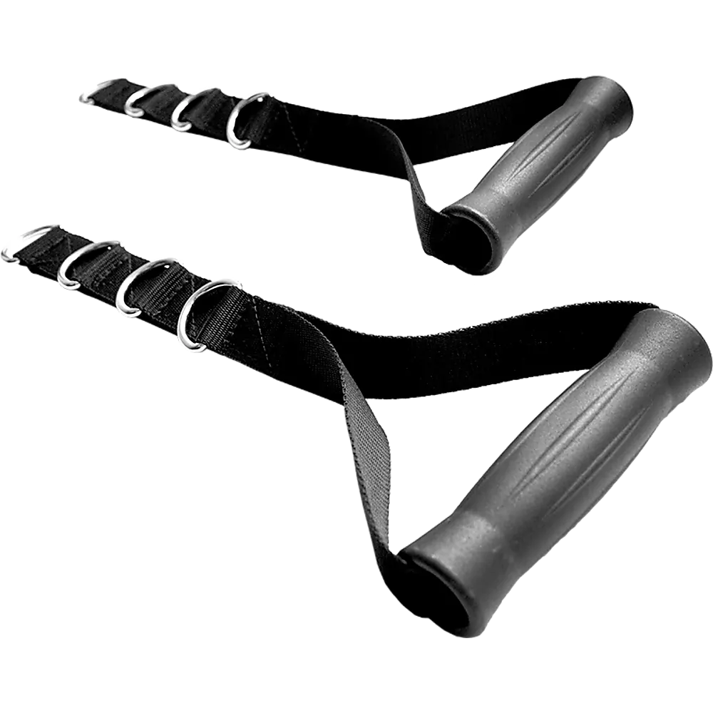 2x Adjustable Nylon Cable Handles – Home Gym Attachment for Strength Training - Image 6