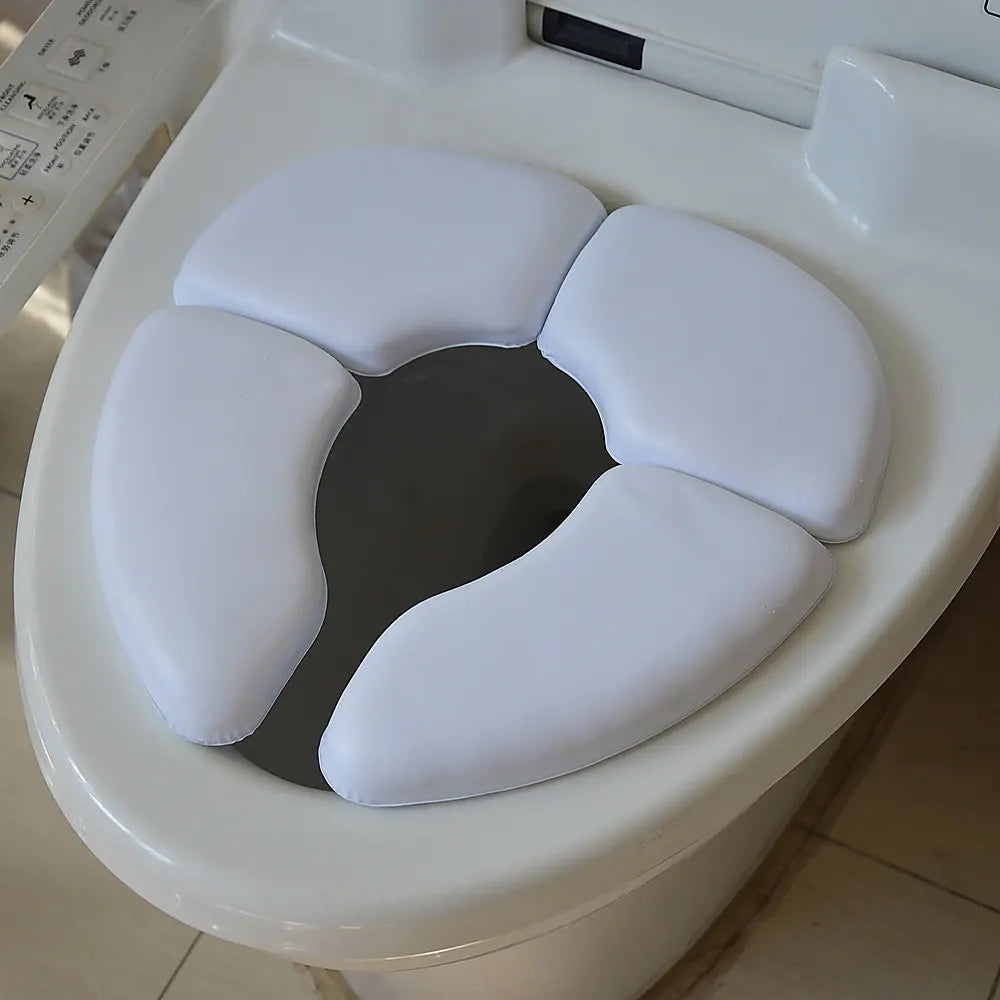 Kids Baby Toddler Travel Folding Padded Potty Seat Cushion Toilet Training - Image 2