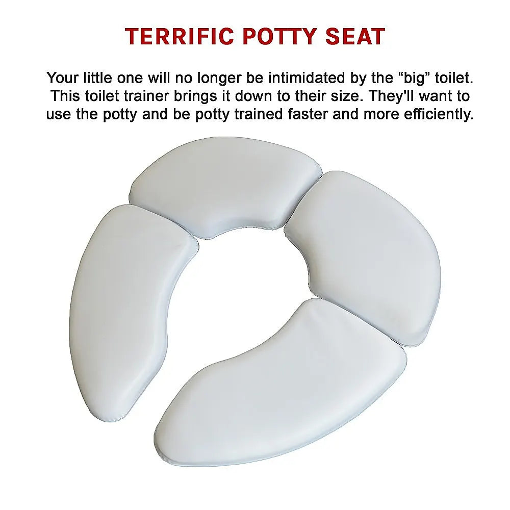 Kids Baby Toddler Travel Folding Padded Potty Seat Cushion Toilet Training - Image 6