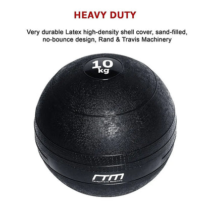 10kg Slam Ball No Bounce Crossfit Fitness MMA Boxing BootCamp - Image 9