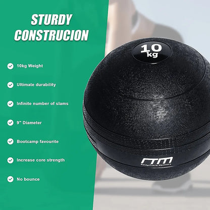 10kg Slam Ball No Bounce Crossfit Fitness MMA Boxing BootCamp - Image 8