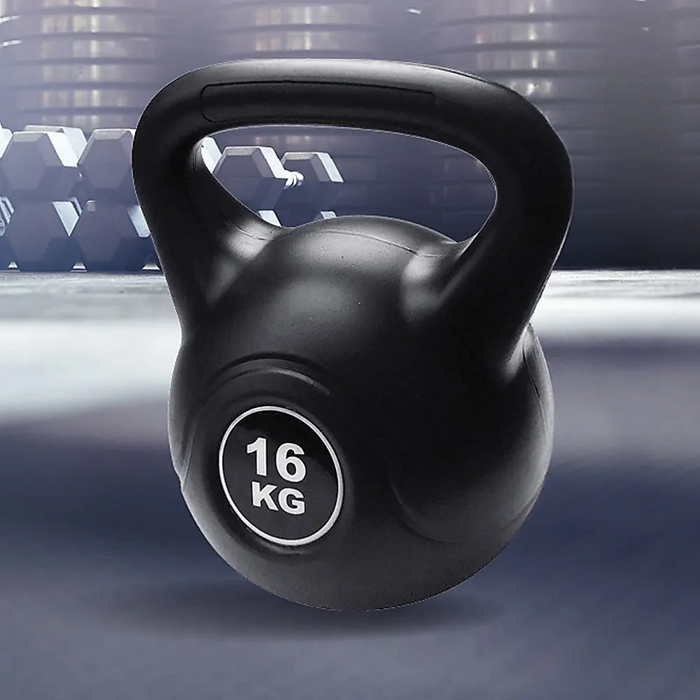 16kg Concrete Kettlebell Weight for Strength Training Home Gym - Image 4