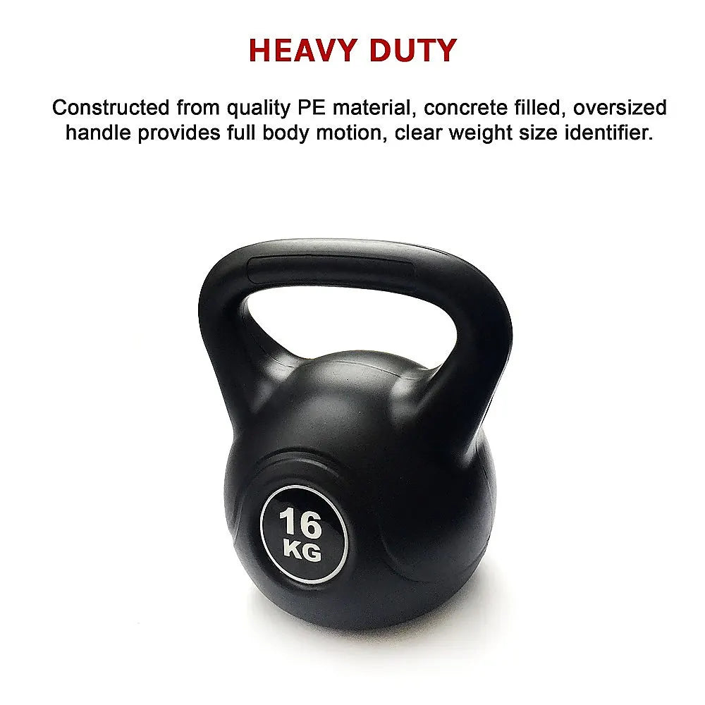 16kg Concrete Kettlebell Weight for Strength Training Home Gym - Image 9