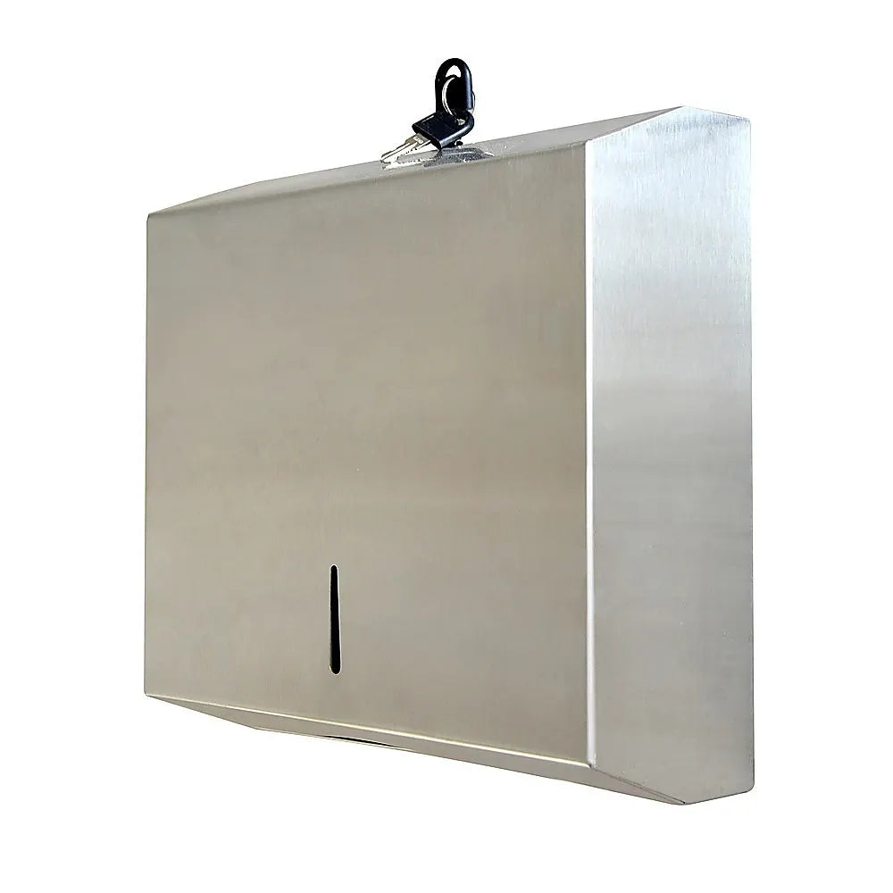 304 Stainless Steel Hand Paper Towel Dispenser Holder Toilet Heavy Duty - Image 6