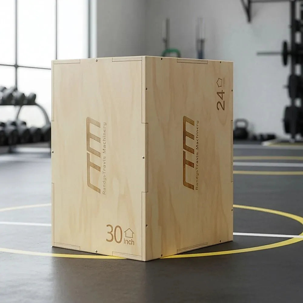 3 IN 1 Wood Plyo Games Plyometric Jump Box - Image 4