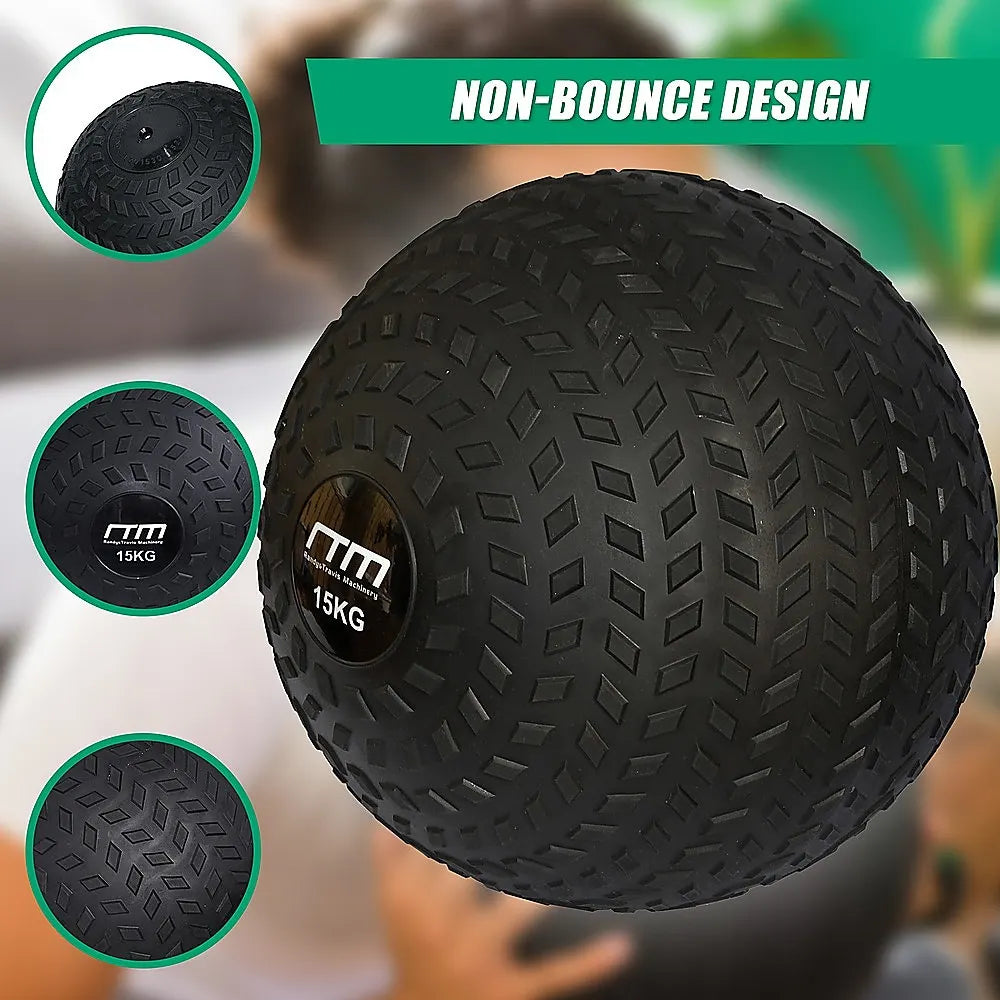 15kg Tyre Thread Slam Ball Dead Ball Medicine Ball for Gym Fitness - Image 7