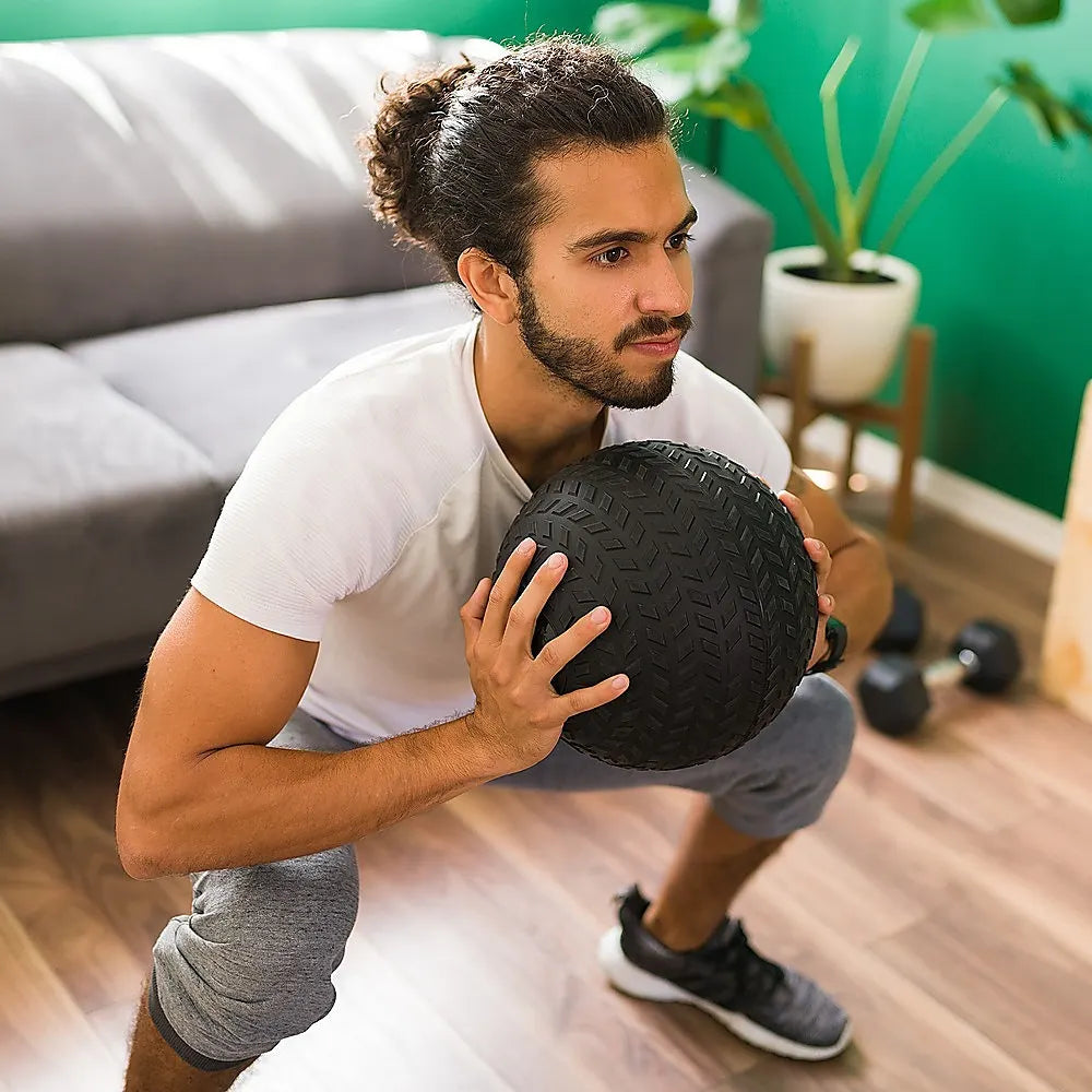 10kg Tyre Thread Slam Ball Dead Ball Medicine Ball for Gym Fitness - Image 3