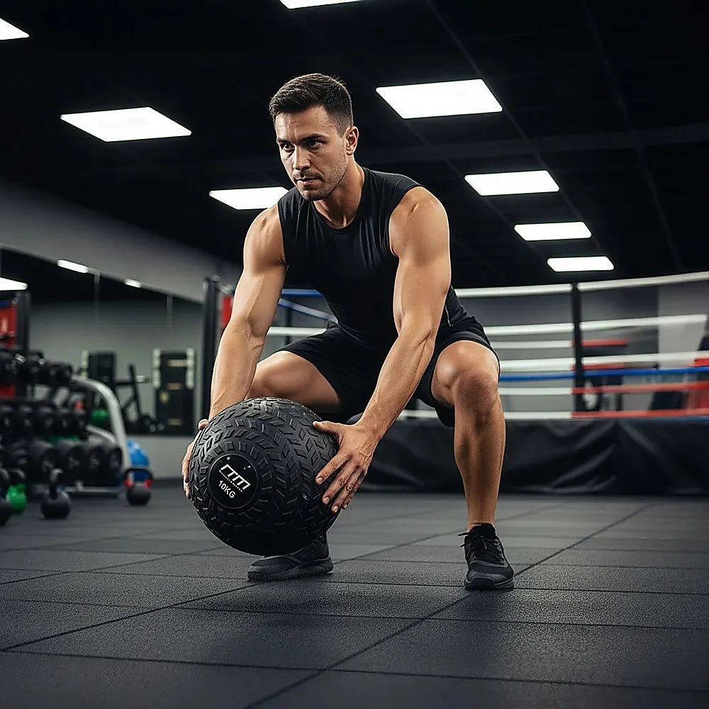 10kg Tyre Thread Slam Ball Dead Ball Medicine Ball for Gym Fitness - Image 6
