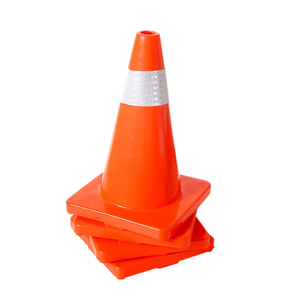 4pcs 45cm Road Traffic Cones Reflective Overlap Parking Emergency Safety Cone - Image 4
