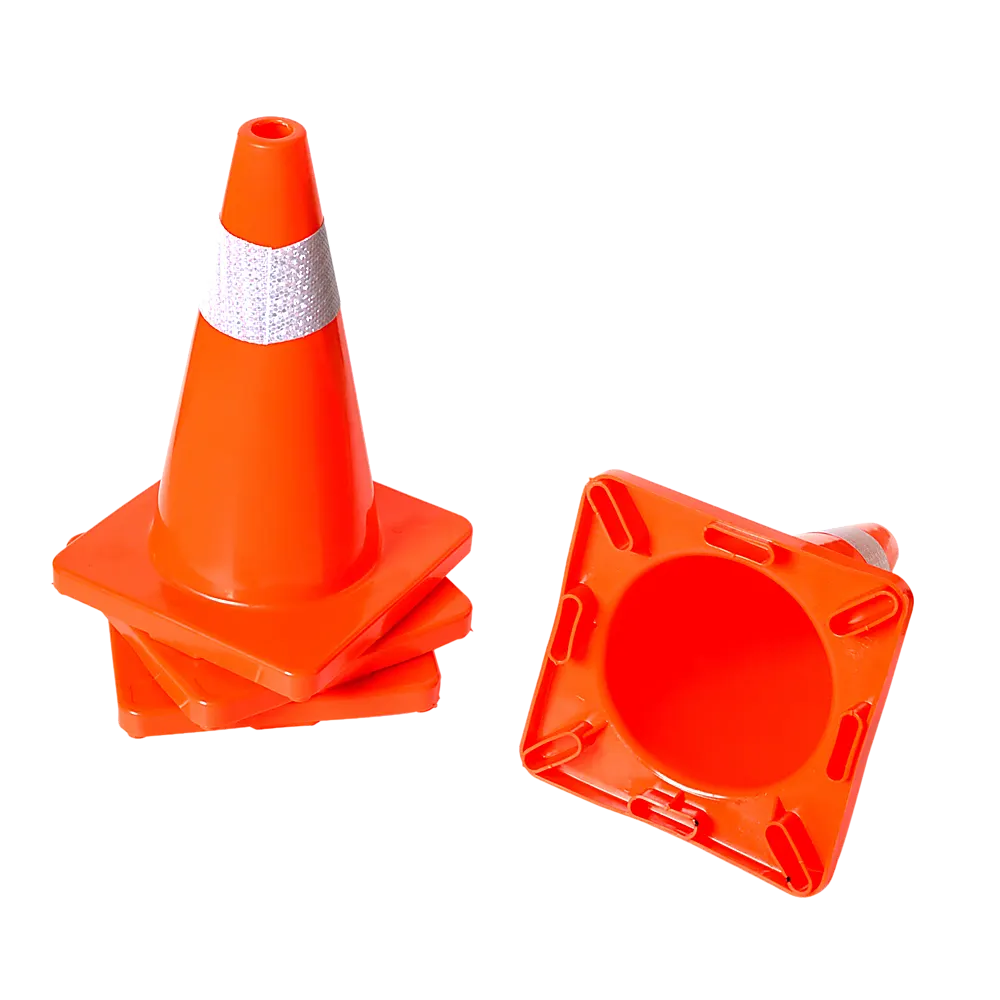 4pcs 45cm Road Traffic Cones Reflective Overlap Parking Emergency Safety Cone - Image 5