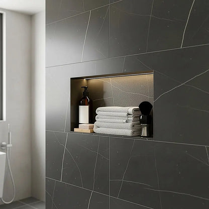 Shower Niche - 350 x 600 x 92mm Prefabricated Wall Bathroom Renovation - Image 7