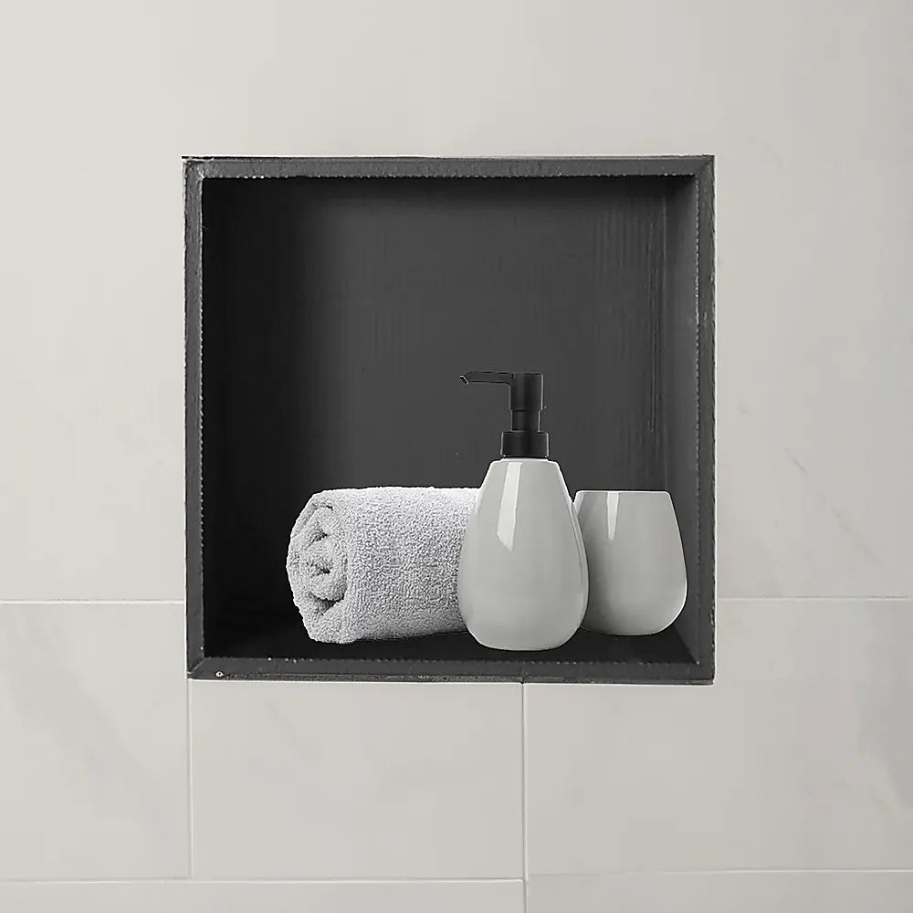 Shower Niche - 350 x 350 x 92mm Prefabricated Wall Bathroom Renovation - Image 2