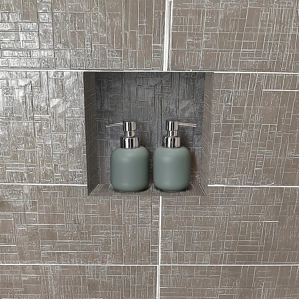 Shower Niche - 350 x 350 x 92mm Prefabricated Wall Bathroom Renovation - Image 9
