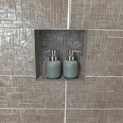 Shower Niche - 350 x 350 x 92mm Prefabricated Wall Bathroom Renovation - Image 9