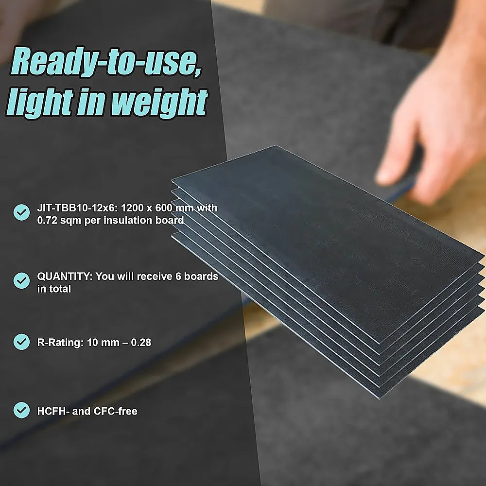 Tile Backer Insulation Board 10MM: 1200mm x 600mm - Box of 6 - Image 9
