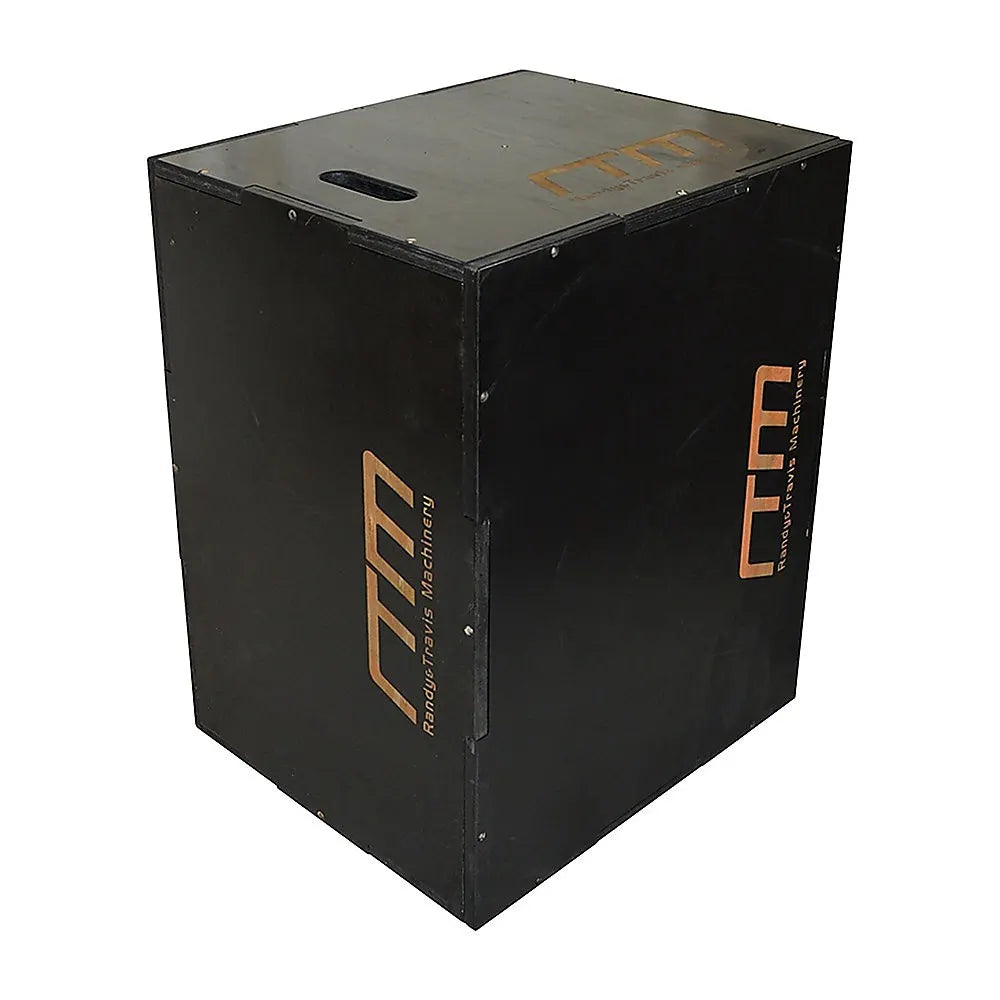 3 IN 1 Black Wood Plyo Games Plyometric Jump Box - Image 4