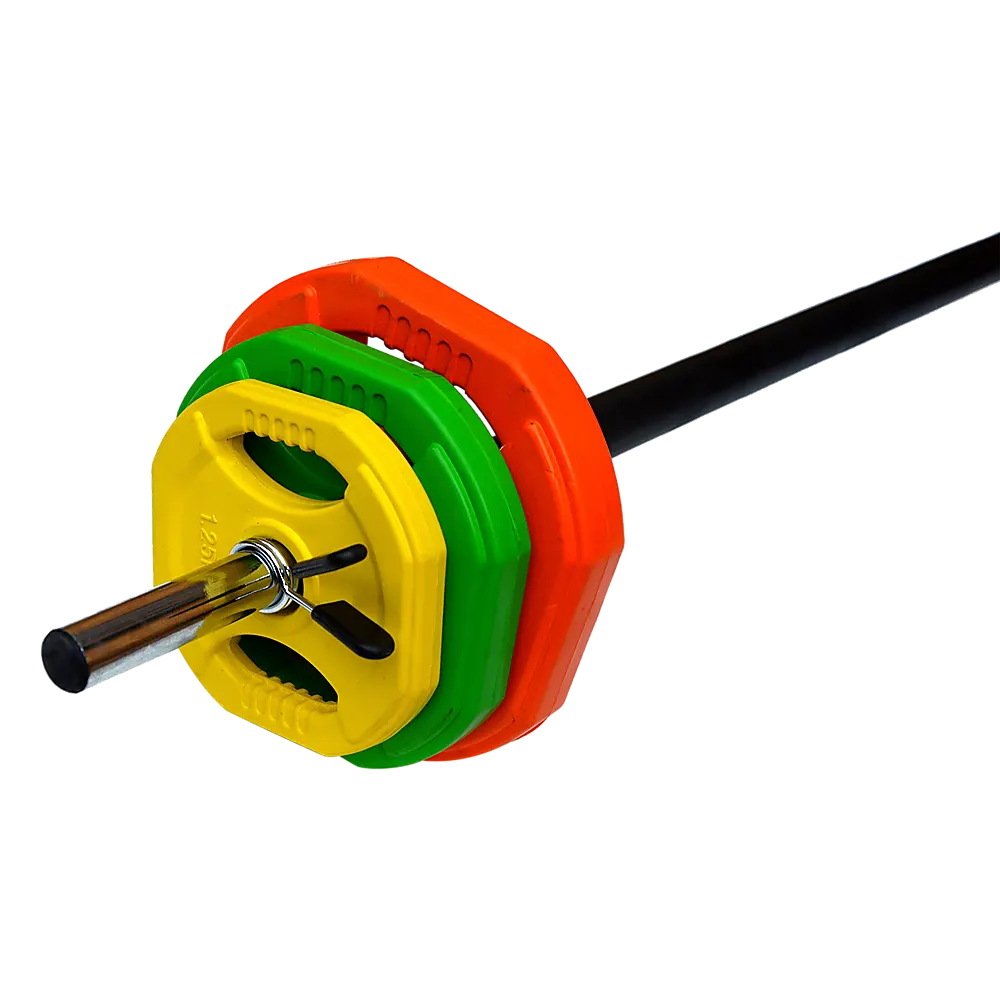 20kg Standard Rubber Coated Barbell Weight Bar for Home Gym - Image 7
