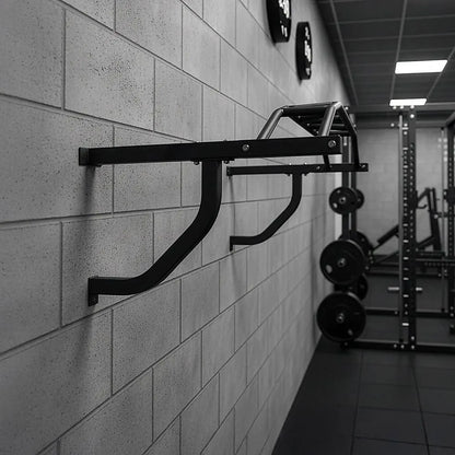 Wall Mounted Multi Grip Chin Up Bar – Heavy Duty Pull Up Station for Upper Body Training - Image 3