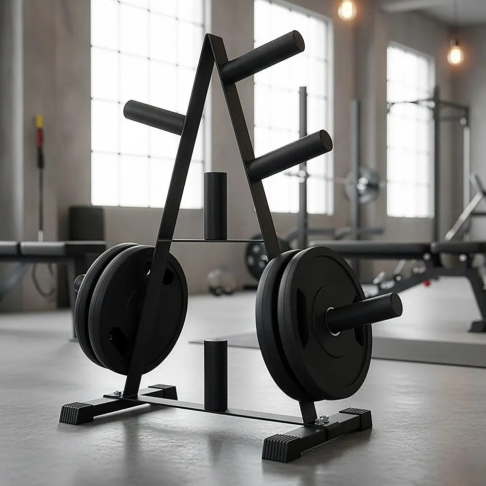 Olympic Weight Plate Storage Rack 250kg Capacity - Image 5