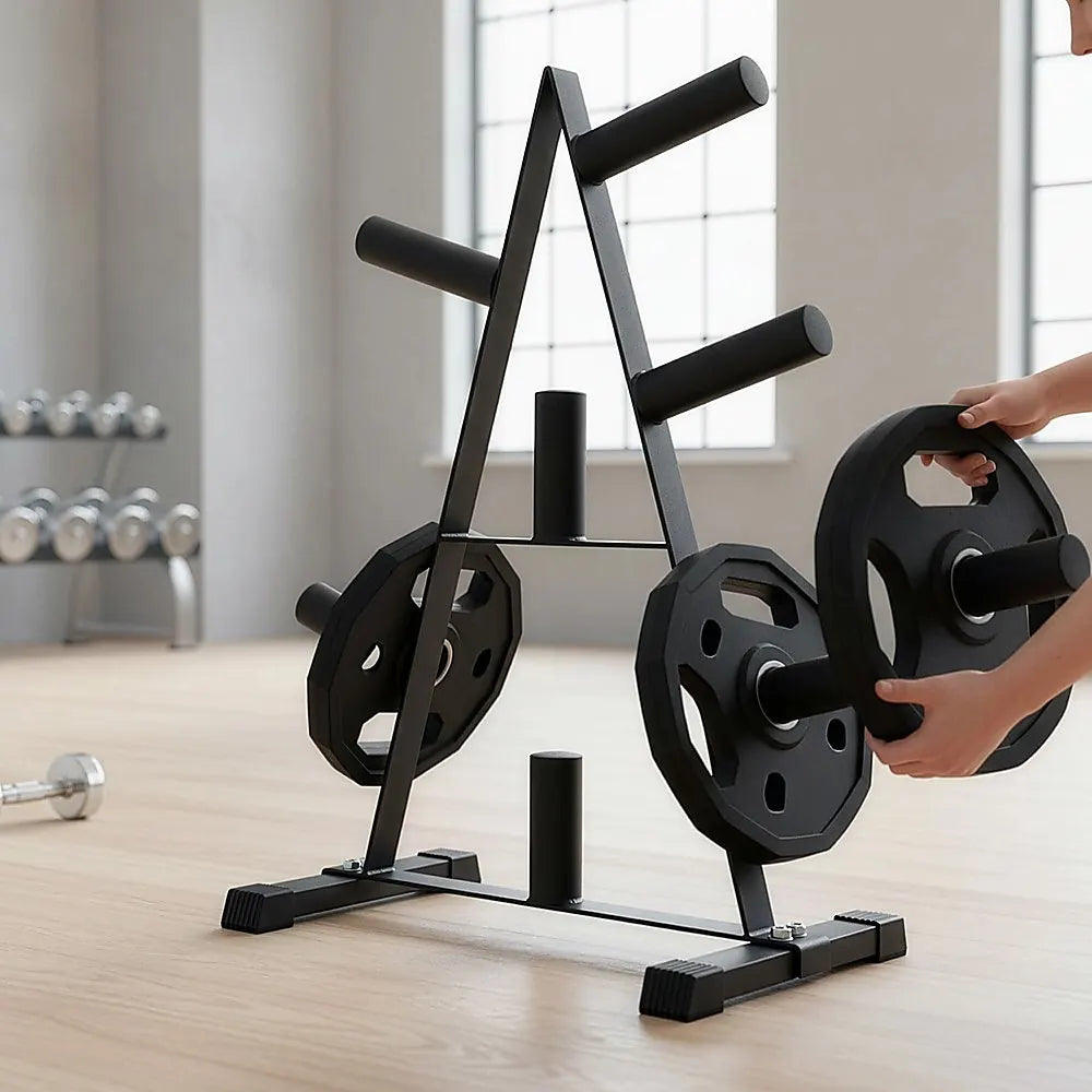 Olympic Weight Plate Storage Rack 250kg Capacity - Image 7