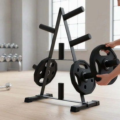 Olympic Weight Plate Storage Rack 250kg Capacity - Image 7