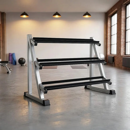 3 Tier Dumbbell Rack for Dumbbell Weights Storage - Image 2