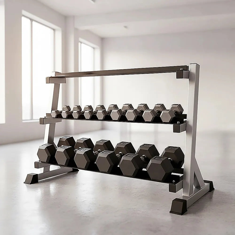 3 Tier Dumbbell Rack for Dumbbell Weights Storage - Image 7
