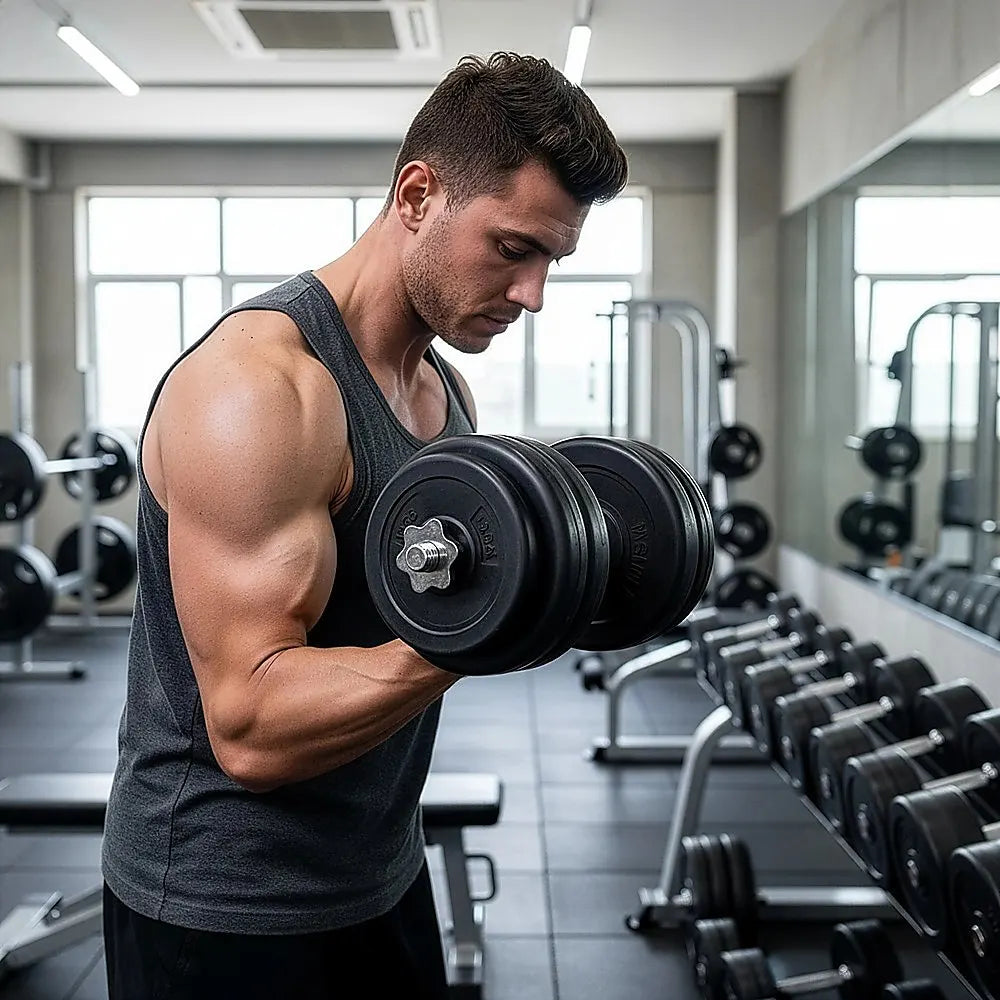 30KG Dumbbell Adjustable Weight Set - Image 5