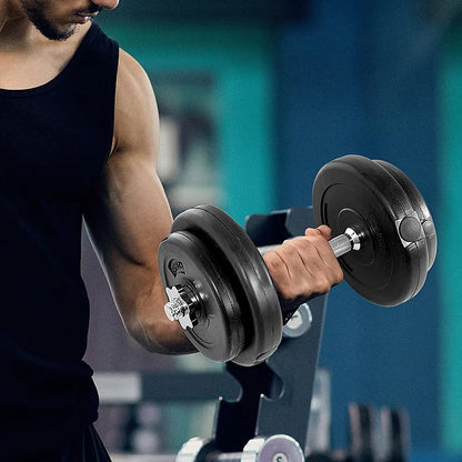 20KG Dumbbell Adjustable Weight Set - Image 2