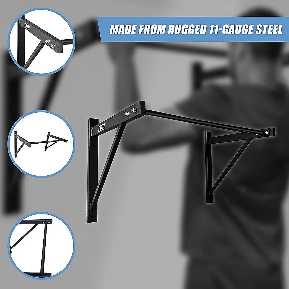 Wall Mounted Pull Up Bar – Heavy Duty Chin Up Station for Home Upper Body Training - Image 7