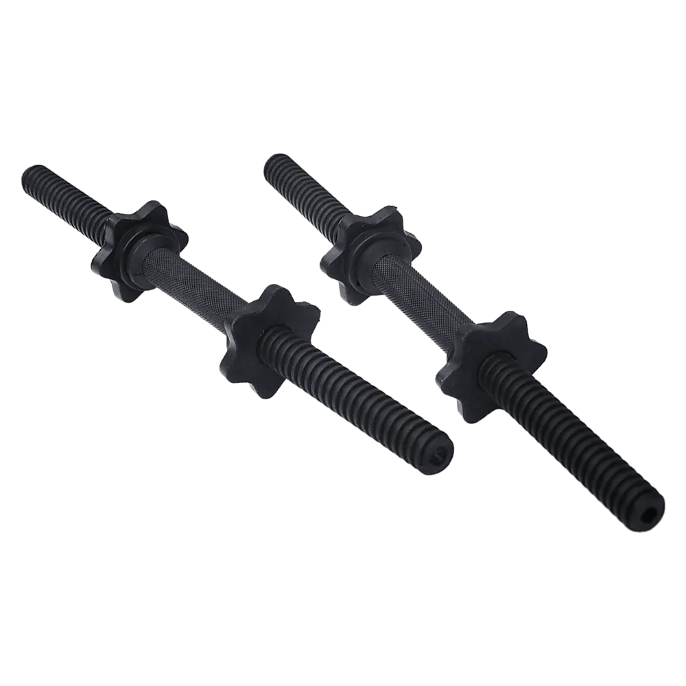 45cm - 1 Pair Dumbbell Bar 25mm Diameter - PVC Coated Dumbell Handle - Image 4