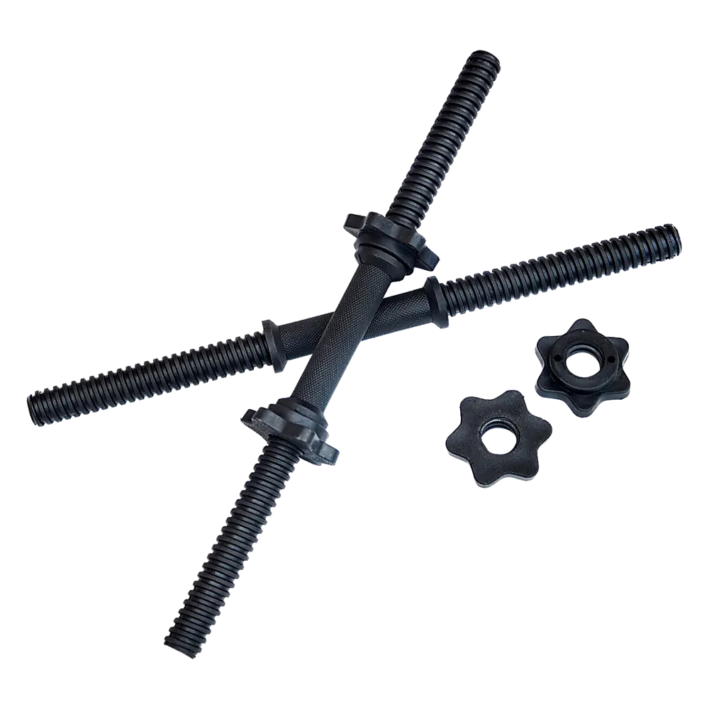 45cm - 1 Pair Dumbbell Bar 25mm Diameter - PVC Coated Dumbell Handle - Image 6