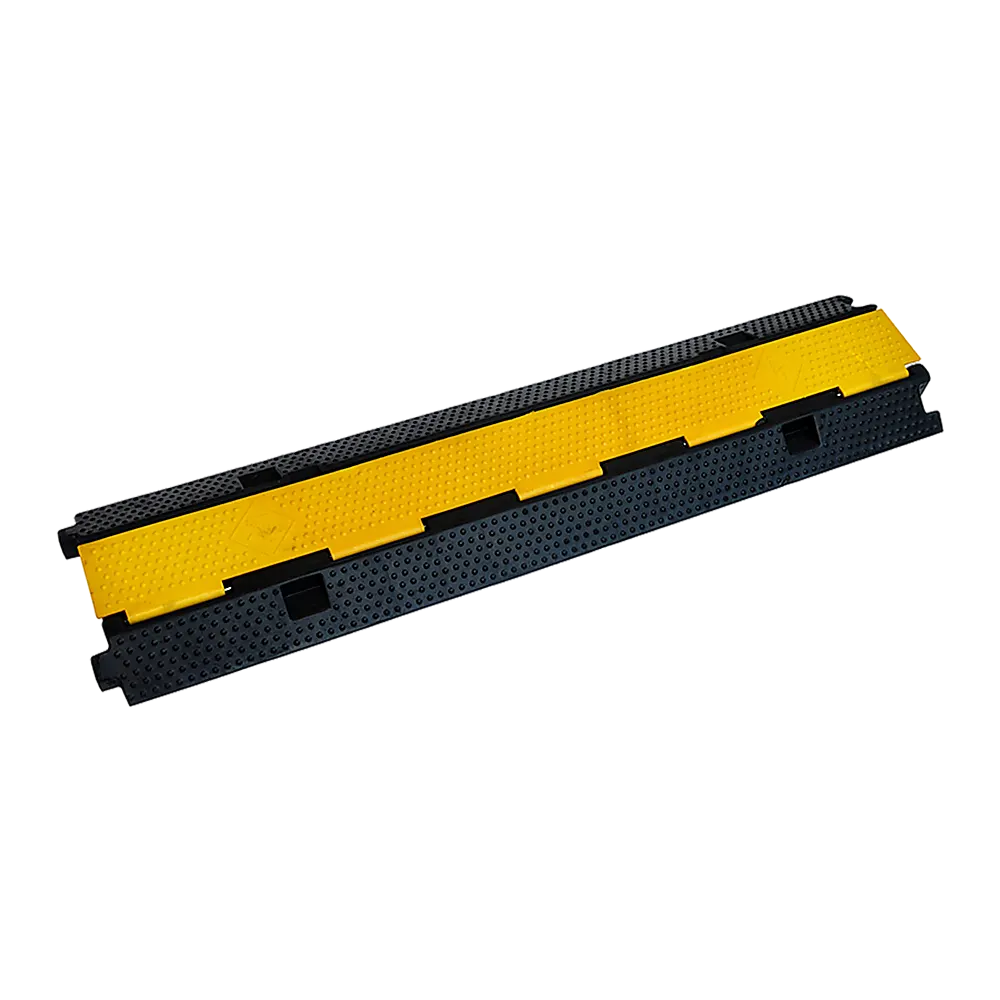 3pcs 2-Cable Rubber Electrical Wire Cover Heavy Duty Protector Dual Channel - Image 4