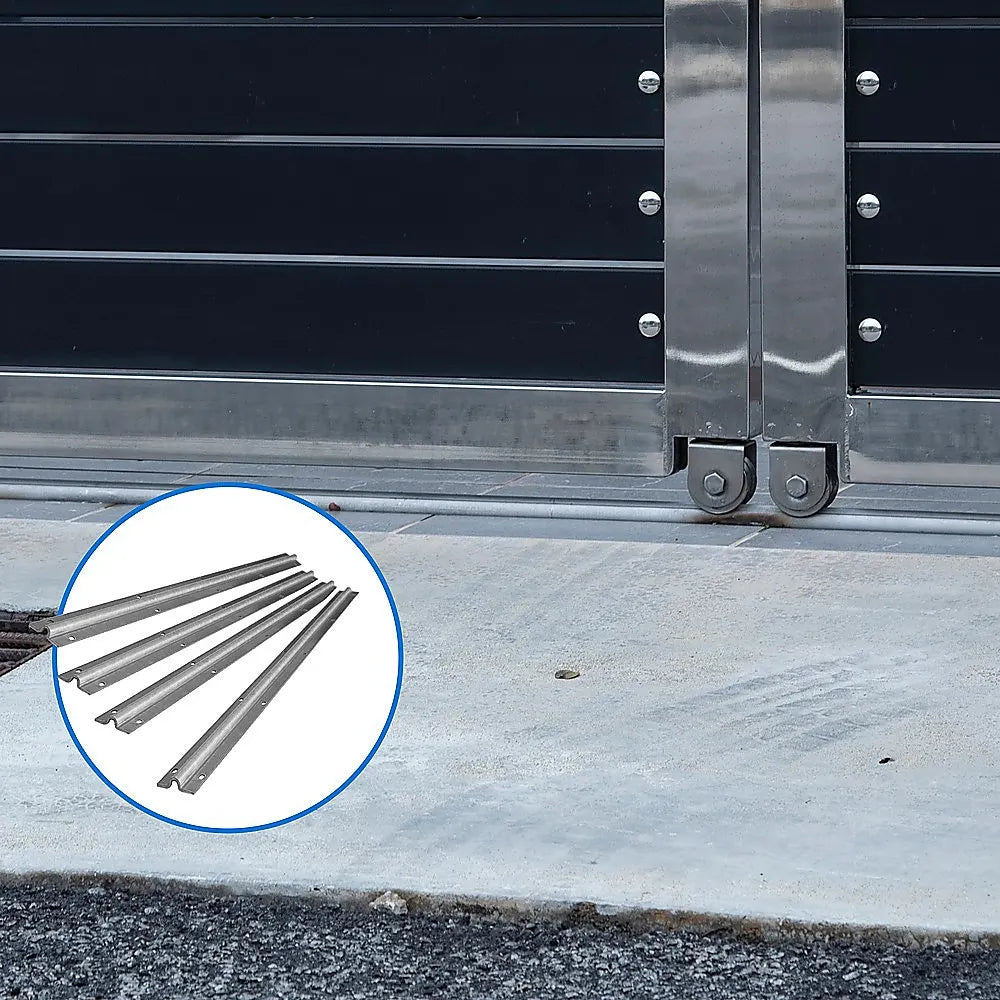 Sliding Gate Hardware Accessories Kit - 4m Track - Image 2