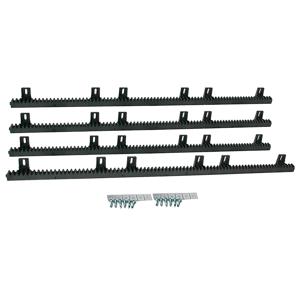 Sliding Gate Hardware Accessories Kit - 4m Gear Rack Track