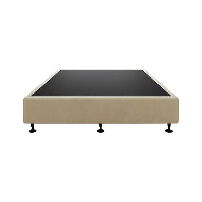 Palermo King Single Ensemble Bed Base Platinum Natural Sand Linen Fabric - Image 8