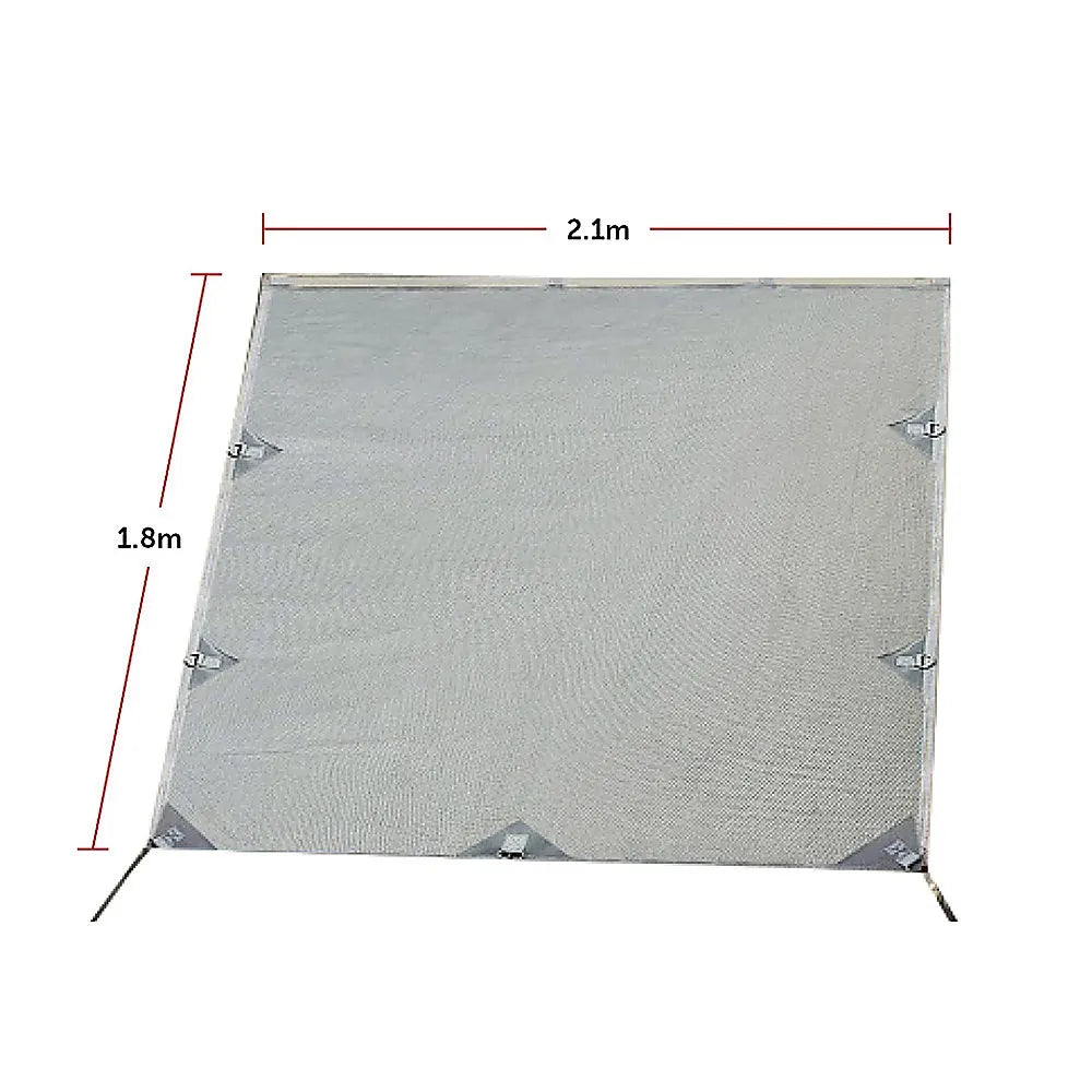 Pop Top Caravan Privacy Screen Sun Shade Side Extension 2.1 x 1.8m - Image 8