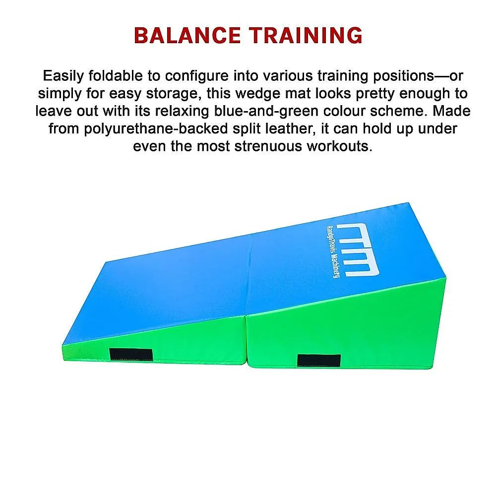 120x60x35cm Foldable Soft Incline Gymnastics Wedge Mat for Yoga & Balance Training - Image 7